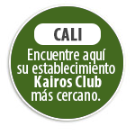 CALI  Encuentre aqu su establecimiento Kairos Club ms cercano.