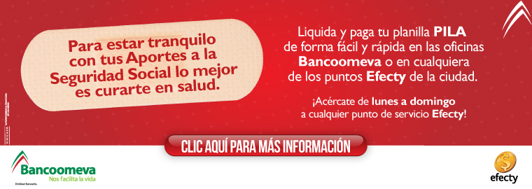 Pague PILA en Bancoomeva
