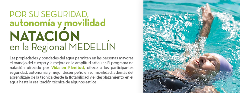Nataci�n en la Regional Medell�n